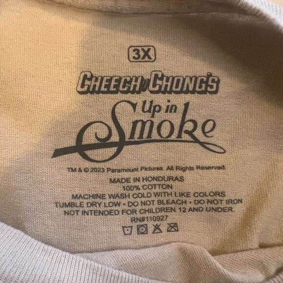 Cheec & Chong Up in Smoke Mellow Out Man Shirt. Size 3XL - Picture 3 of 5